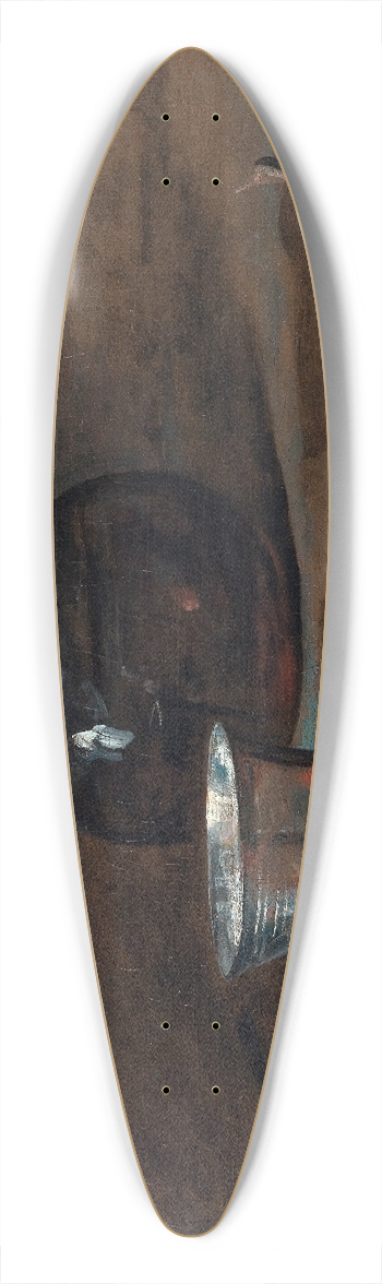 Jean Simon Chardin - The Silver Goblet 39.3 inch art pintail longboard deck
