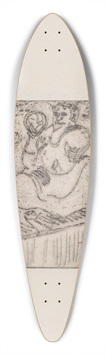Jens Adolf Jerichau - Kopernikus 39.3 inch art pintail longboard deck