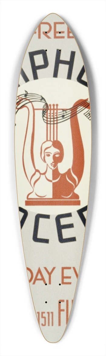 Jerome Henry Rothstein - Free symphony concerts 39.3 inch art pintail longboard deck