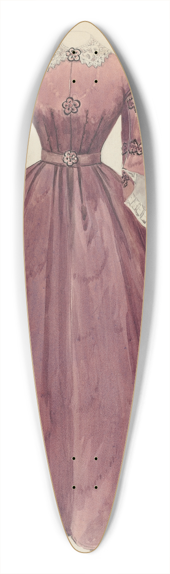 Jessie M. Benge - Dress 39.3 inch art pintail longboard deck