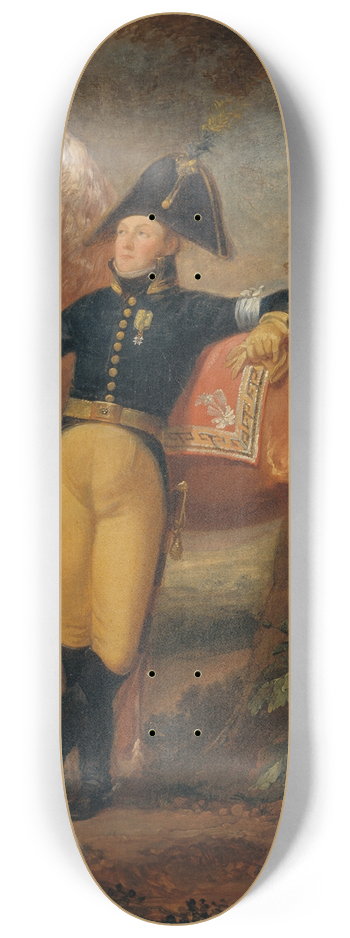 Alexander Laurus - Johan Adam von Gertten (1767-1835) 8.25 inch art skate deck
