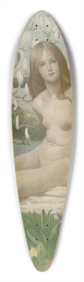 J. Franklin Kershaw - Flora 39.3 inch art pintail longboard deck