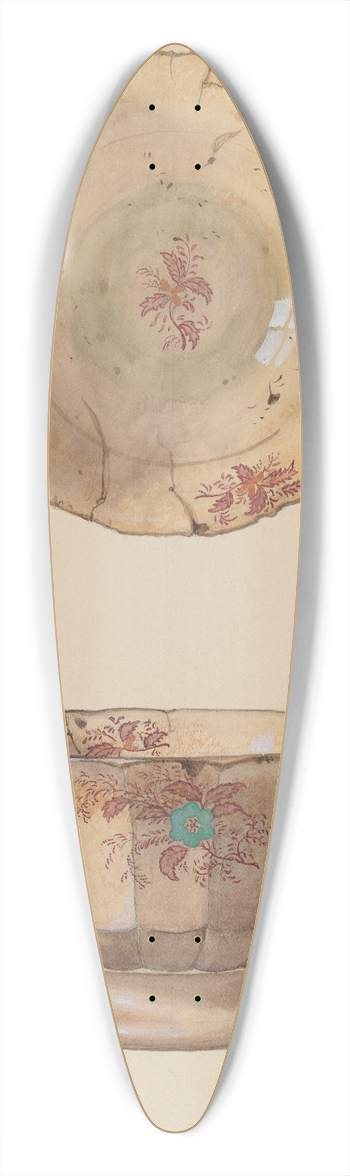 J. Howard Iams - Bowl 39.3 inch art pintail longboard deck