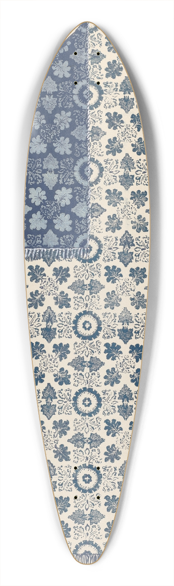 J. Howard Iams - Coverlet 39.3 inch art pintail longboard deck
