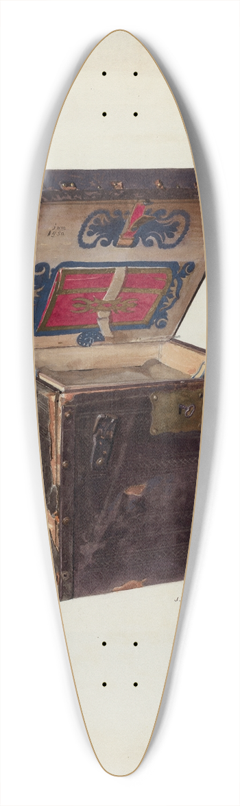 J. Howard Iams - Stage Coach Trunk 39.3 inch art pintail longboard deck