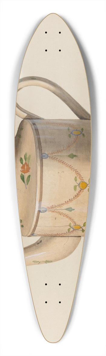 J. Howard Iams - Teapot 39.3 inch art pintail longboard deck