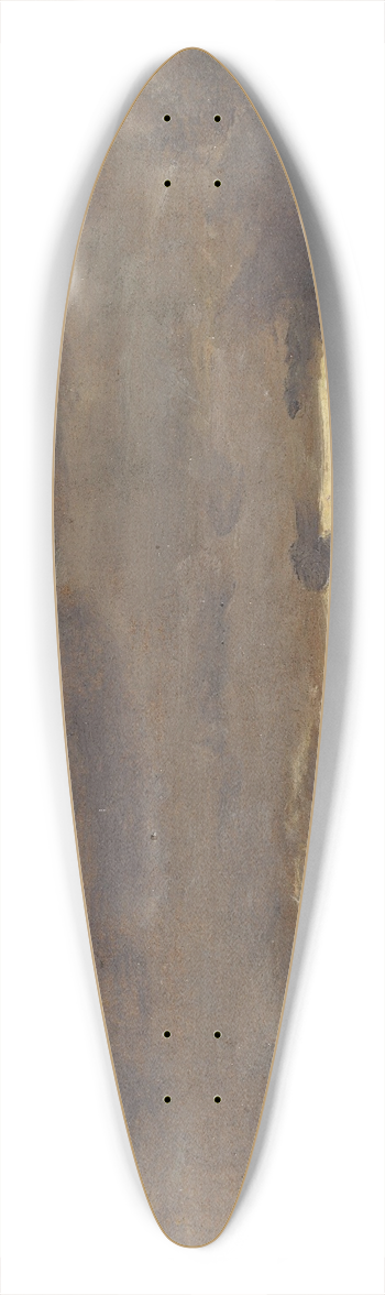 Johan Christian Dahl - Cloud Study with Sunbeams 39.3 inch art pintail longboard deck
