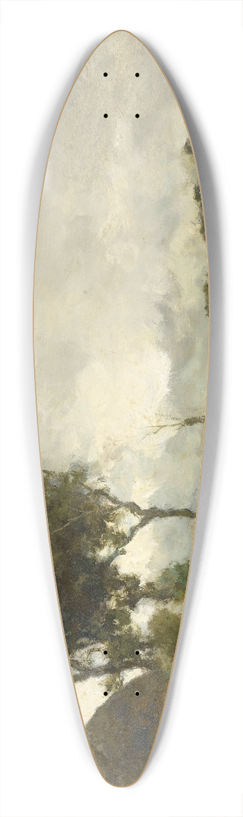Johan Hendrik Weissenbruch - Autumn Landscape 39.3 inch art pintail longboard deck