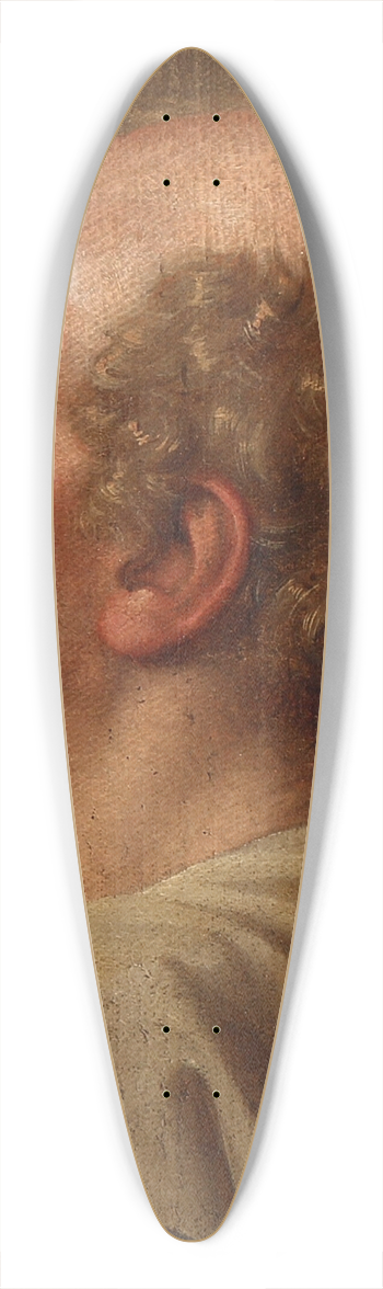 Johan Ludvig Lund - Portrtstudie, en Munk 39.3 inch art pintail longboard deck