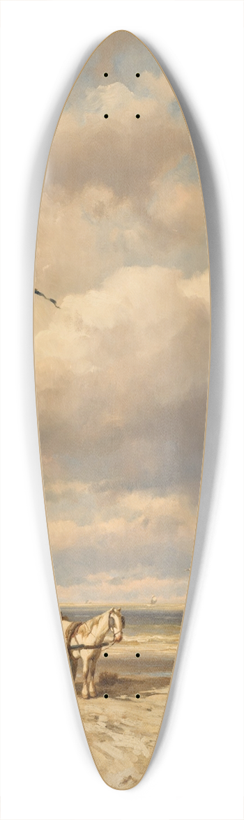 Johannes Hermanus Barend Koekkoek - Unloading the Catch 39.3 inch art pintail longboard deck