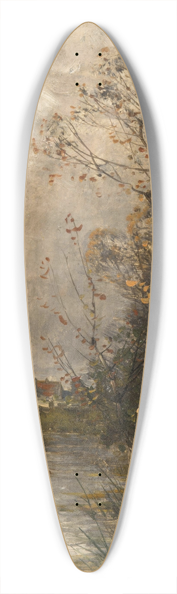 Johann Jungblut - Autumn 39.3 inch art pintail longboard deck