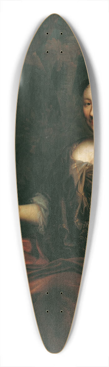 Johann Kupetzky - Familienbildnis 39.3 inch art pintail longboard deck