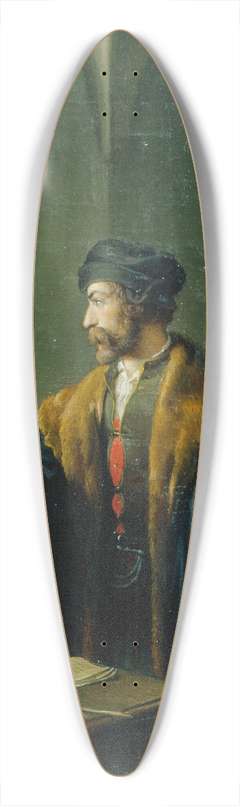 Johann Peter Krafft - Faust am Ostermorgen 39.3 inch art pintail longboard deck