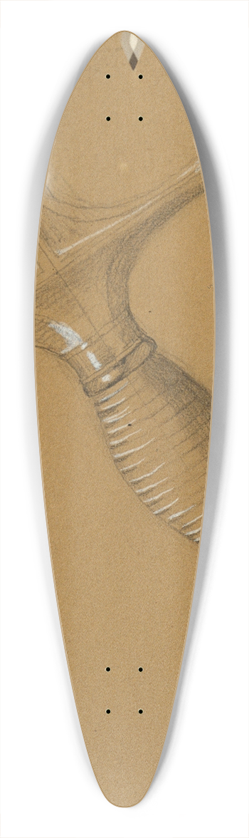 Johann Peter Krafft - Studie eines Schwertes 39.3 inch art pintail longboard deck