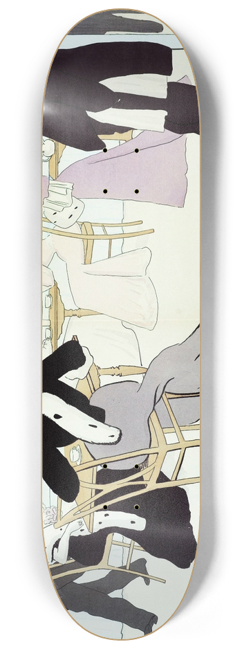 Georges Goursat (Sem) - Palais de Glace 3 8.25 inch art skate deck