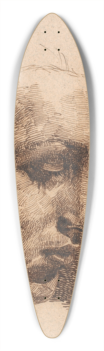 Johan Thomas Lundbye - Profilportrt 39.3 inch art pintail longboard deck