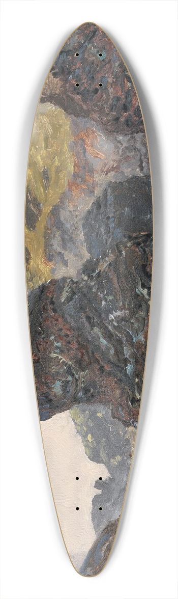 John Brett - Kynance 39.3 inch art pintail longboard deck