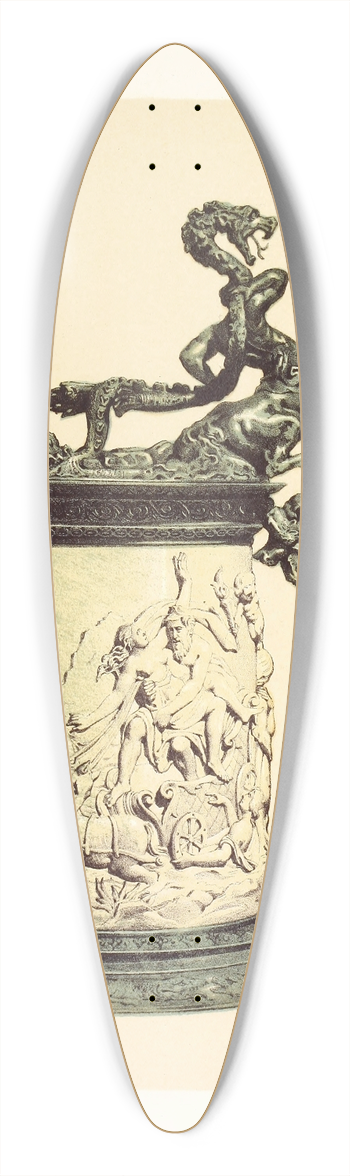 John Charles Robinson - Tankard in Carved Ivory, mounted in Oxydised Silver 39.3 inch art pintail longboard deck