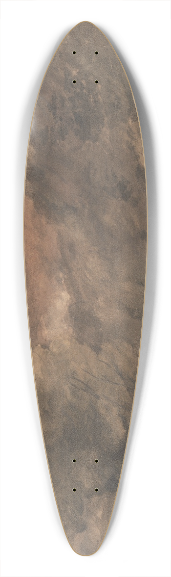 John Constable - Borrowdale- Evening after a Fine Day, 1 October 1806 39.3 inch art pintail longboard deck