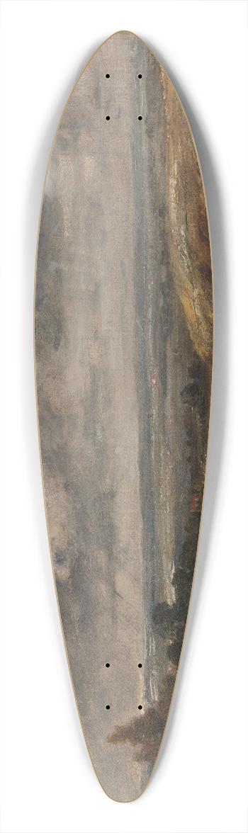 John Constable - Hampstead Heath 39.3 inch art pintail longboard deck