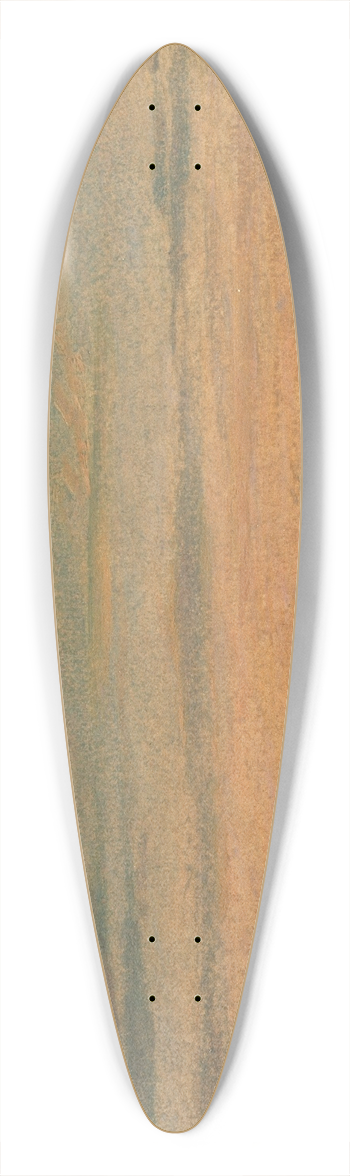 John Constable - Summer, Evening Landscape 39.3 inch art pintail longboard deck