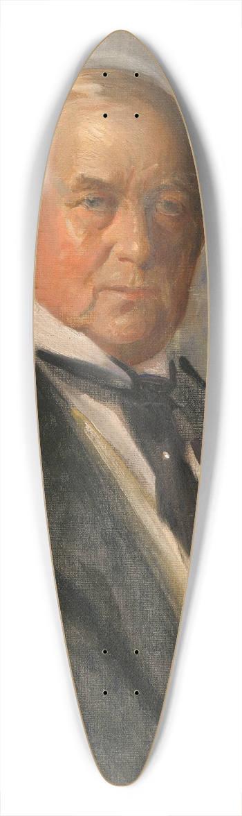 John Da Costa - James Buchanan Duke 39.3 inch art pintail longboard deck