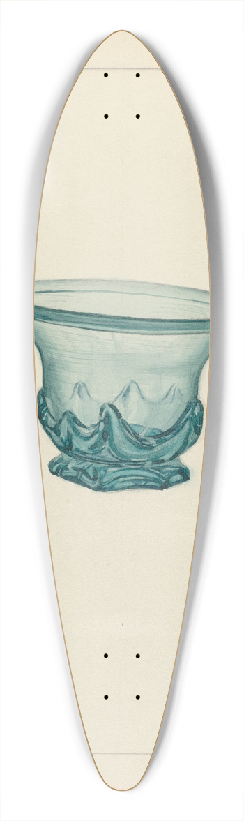 John Dana - Bowl 39.3 inch art pintail longboard deck