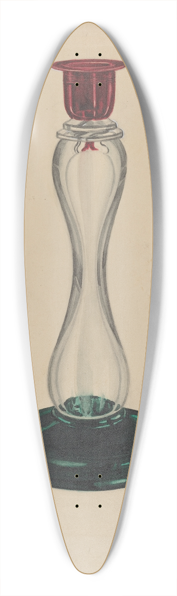 John Dana - Candlestick 39.3 inch art pintail longboard deck