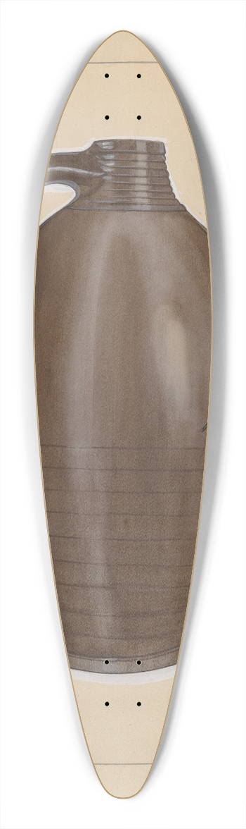John Dana - Jug 39.3 inch art pintail longboard deck