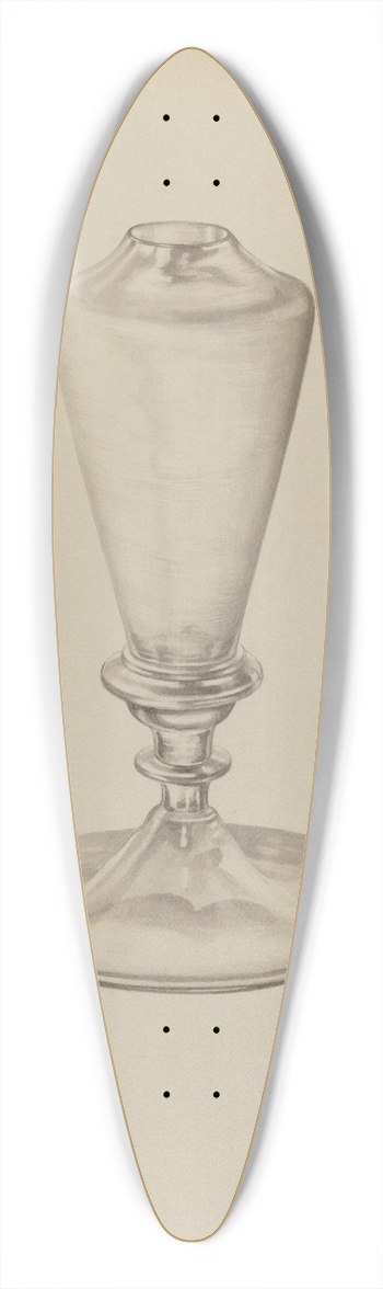 John Dana - Sperm Oil Lamp 39.3 inch art pintail longboard deck