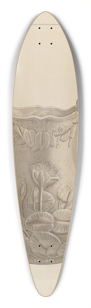 John Dana - Water Pitcher 39.3 inch art pintail longboard deck