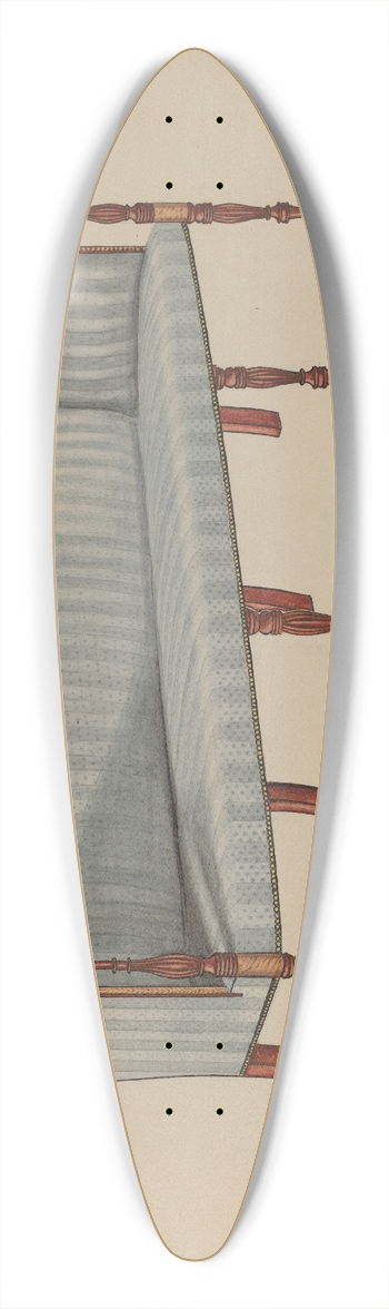 John Dieterich - Sofa 39.3 inch art pintail longboard deck