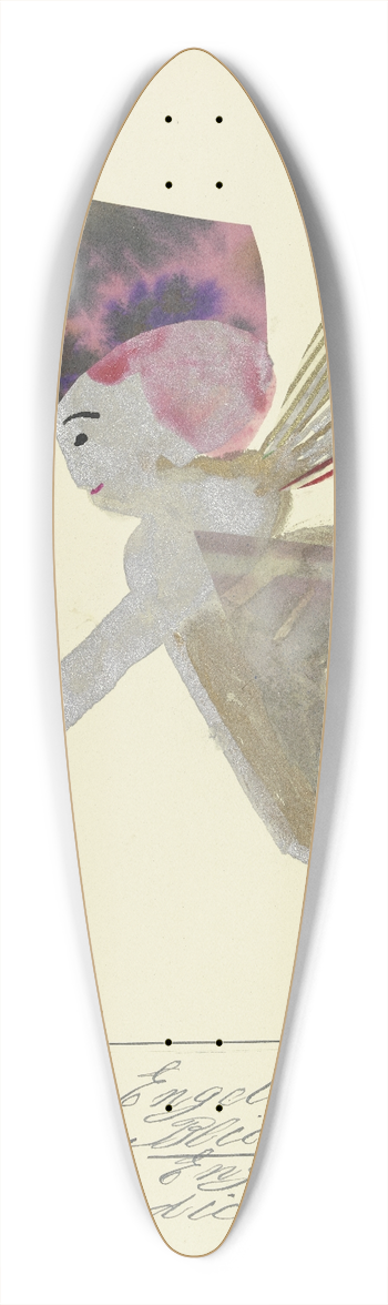 John Elsas - Den falschen Engel  39.3 inch art pintail longboard deck