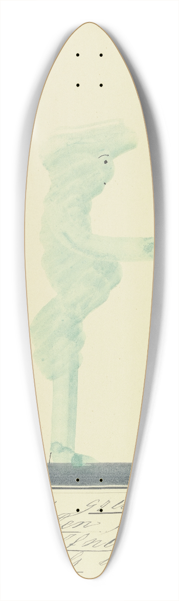 John Elsas - Es ist das grne Kleid  39.3 inch art pintail longboard deck
