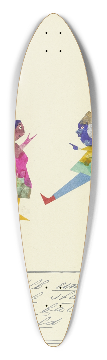 John Elsas - Und will ein Mann ein Weib studieren  39.3 inch art pintail longboard deck