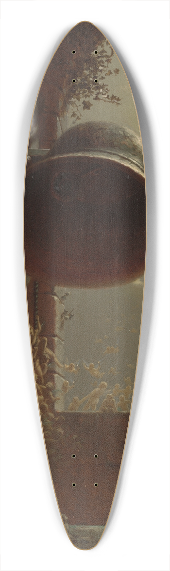 John Ferguson Weir - ChristmasEve 39.3 inch art pintail longboard deck