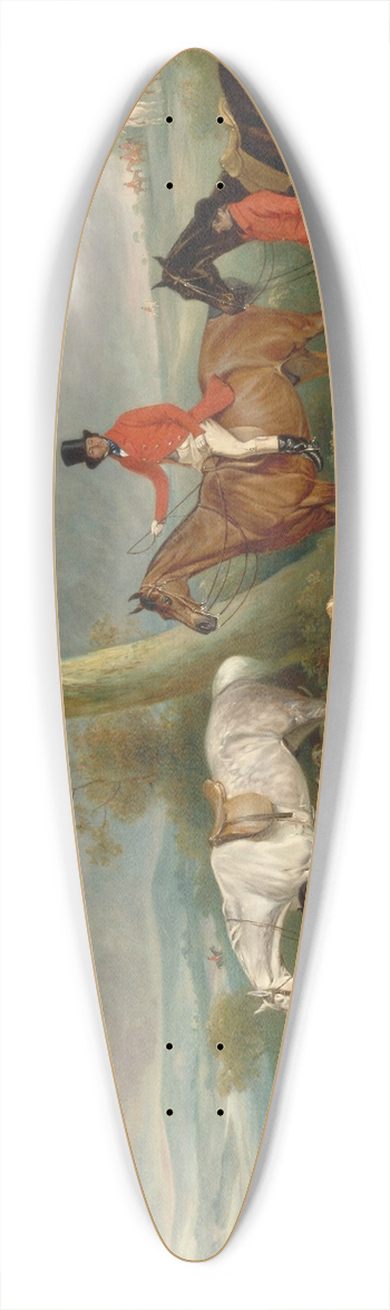 John Ferneley - Thomas Wilkinson, M.F.H., with the Hurworth Foxhounds 39.3 inch art pintail longboard deck