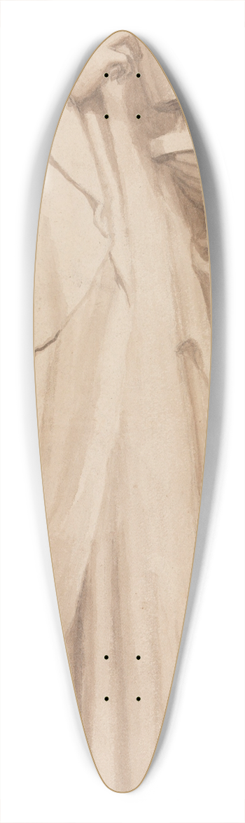 John Flaxman - St. John the Evangelist 39.3 inch art pintail longboard deck