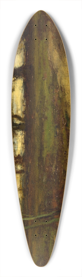 John Francis Murphy - Landscape 39.3 inch art pintail longboard deck