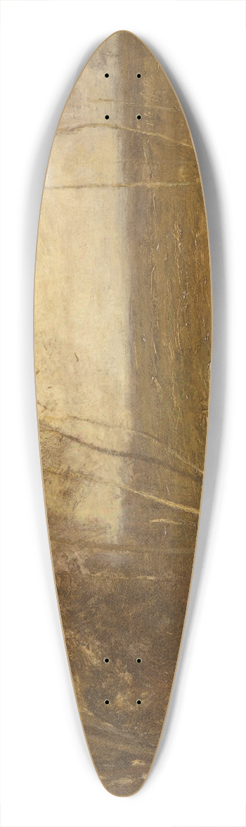 John Francis Murphy - The Sprout Lot 39.3 inch art pintail longboard deck