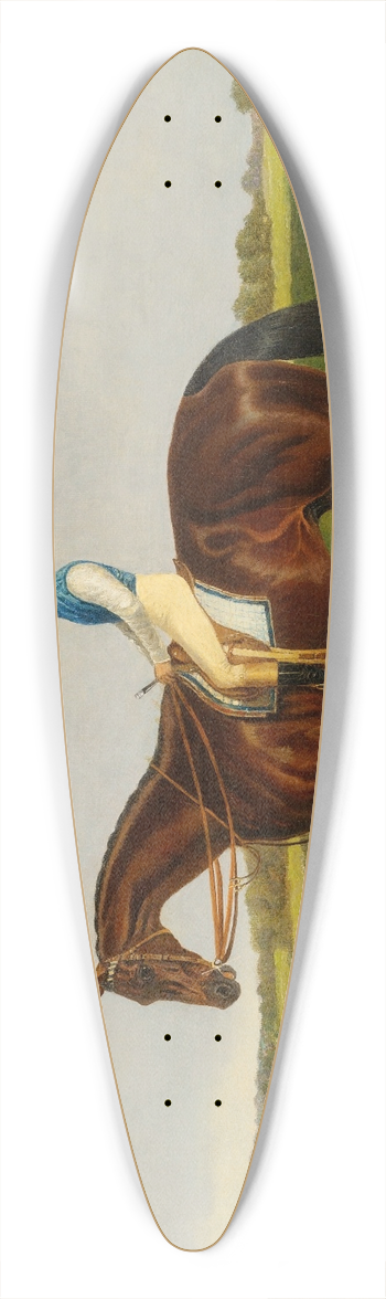 John Frederick Herring Snr. - Bloomsbury 39.3 inch art pintail longboard deck