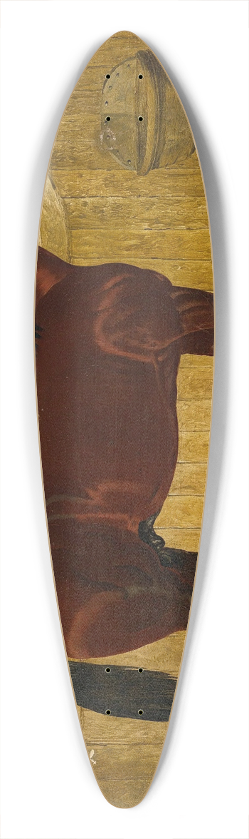 John Frederick Herring Snr. - Emilius 39.3 inch art pintail longboard deck