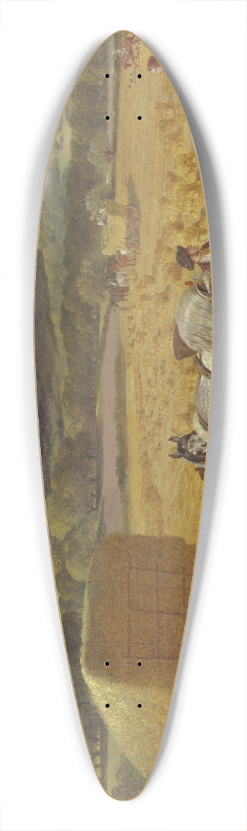 John Frederick Herring Snr. - Harvest 39.3 inch art pintail longboard deck