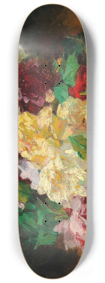 Georges Jeannin - Roses II 8.25 inch art skate deck