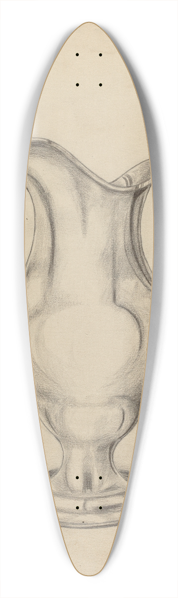 John Garay - Silver Pitcher 39.3 inch art pintail longboard deck