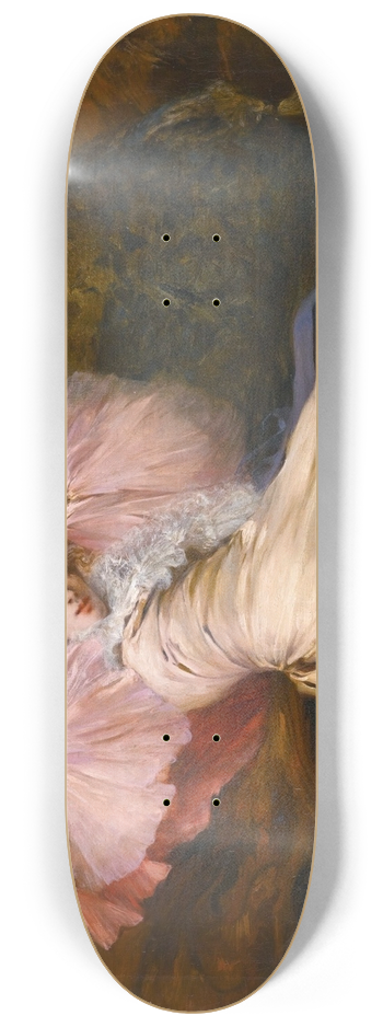 Georges Jules Victor Clairin - Femme Allonge 8.25 inch art skate deck