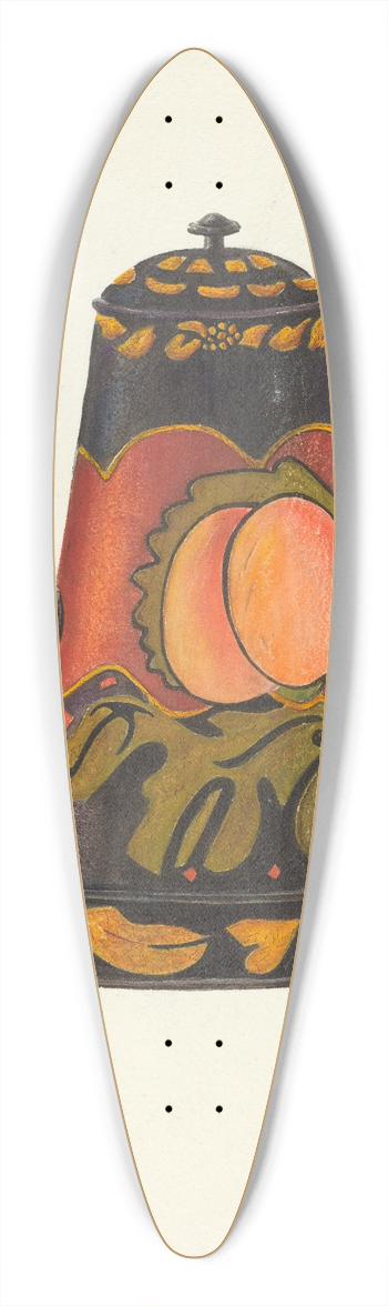 John Hall - Toleware Coffee Pot 39.3 inch art pintail longboard deck