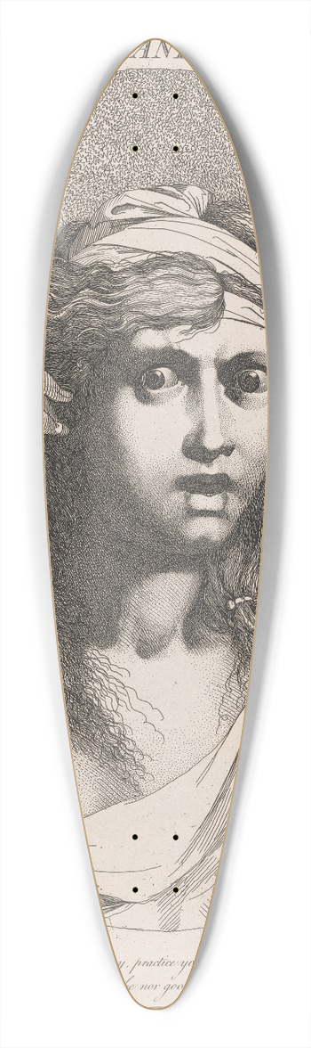 John Hamilton Mortimer - Cassandra, from Troilus and Cressida, Act II, Scene 4 39.3 inch art pintail longboard deck