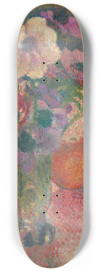 Georges Lemmen - Les Anmones 8.25 inch art skate deck