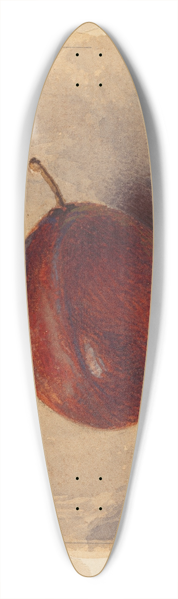 John Henry Hill - Plum 39.3 inch art pintail longboard deck